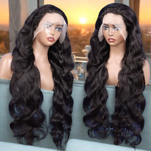 Body Wave-Perücken – 100 % natürliches Menschenhaar – vietnamesische Perücken – 13 x 4 Lace Frontal – 180 % Dichte