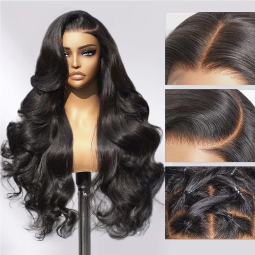 Body Wave-Perücken – 100 % natürliches Menschenhaar – vietnamesische Perücken – 13 x 4 Lace Frontal – 180 % Dichte
